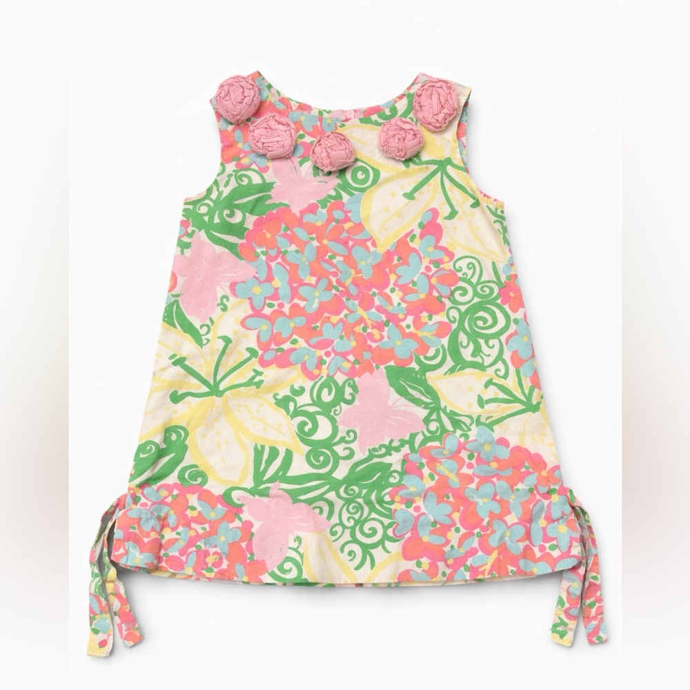 Lilly Pulitzer Little Girls Multicolor Floral Dress